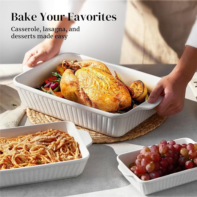 DOWAN Ceramic Baking Dishes - Image 3