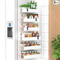 HuggieGems 6 Pack Magnetic Spice Storage Rack Organizer by HuggieGems