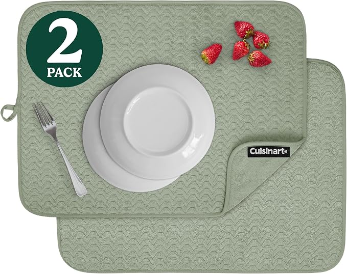 Cuisinart Dish Drying Mats for Kitchen Counter by BestBrands