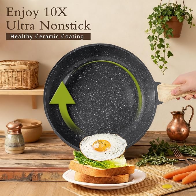 GiPP Ceramic Pots and Pans Set Non Stick - Image 6