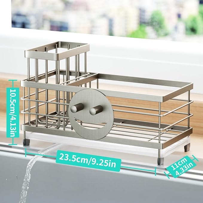 HapiRm Sink Caddy Sponge Holder - Image 5