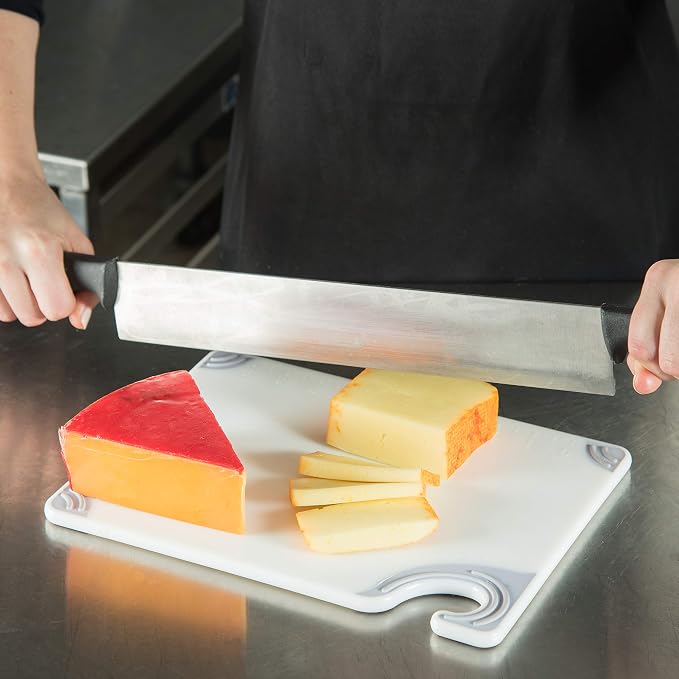 San Jamar Saf-T-Grip Plastic Cutting Board - Image 5