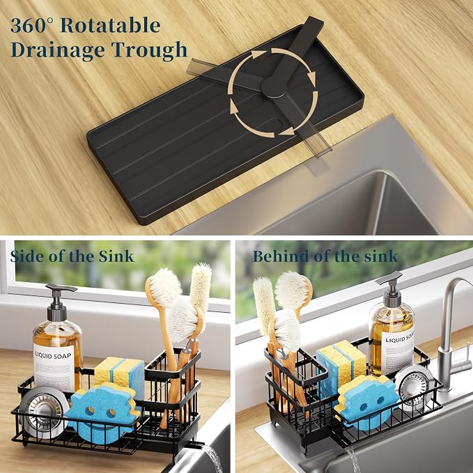 Consumest Sponge Holder for Kitchen Sink - Image 2