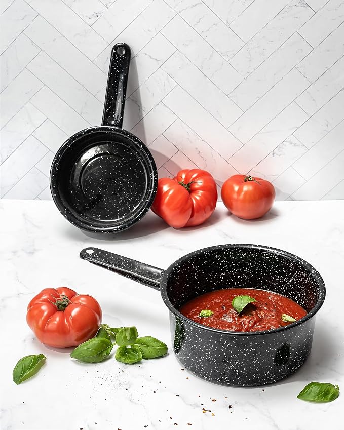 Granite Ware Non-Stick Saucepan Set - Image 2
