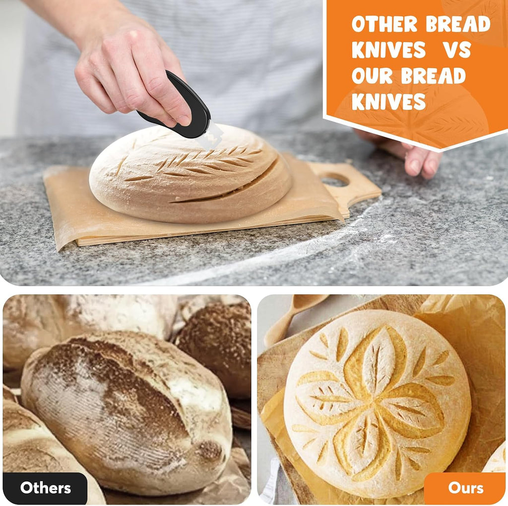 Extractable & Magnetic Bread Lame Dough Scoring Tool - Professional