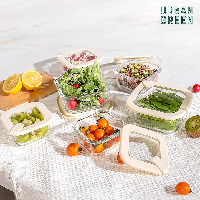 Urban Green Glass Food Storage Containers - Image 7