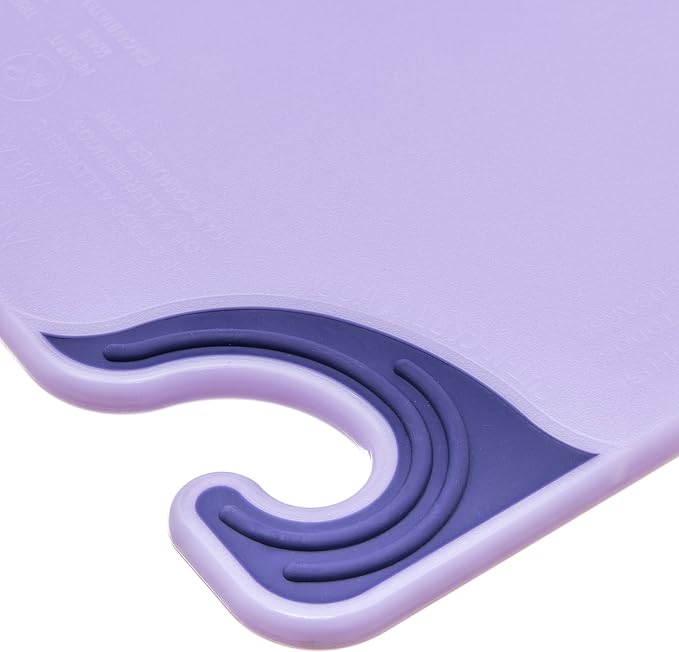 San Jamar Saf-T-Grip Plastic Cutting Board - Image 3