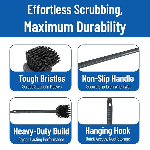 SPARTA 40501EC03 Plastic Large Scrub Brush, Kitchen Brush, Utility Brush - Image 4