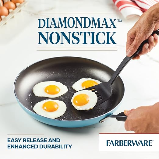 Farberware Cookstart DiamondMax Nonstick Frying Pan/Skillet, Dishwasher Safe - Image 4