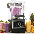2200W Commercial Blender with Quiet Shield, 64oz BPA-Free Jar, 6-Blade