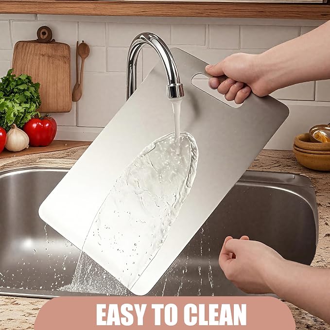 Titanium Cutting Board, Non Toxic, Double-Sided Food Grade Chopping Board - Image 6