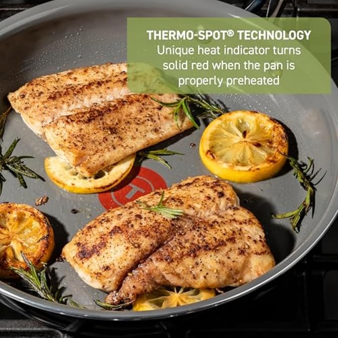 T-Fal Preserve Ceramic Nonstick Saute Pan - Image 5