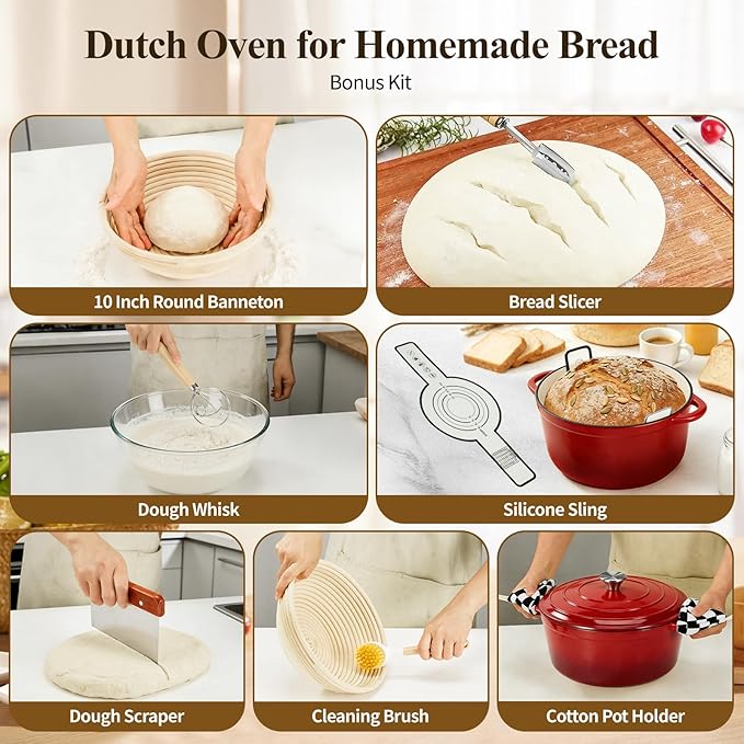 Enameled Cast Iron Dutch Oven - Image 4