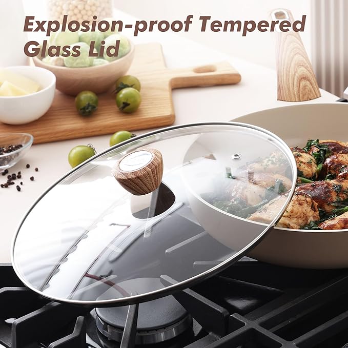 SENSARTE Ceramic Nonstick Frying Pan Skillet - Image 3