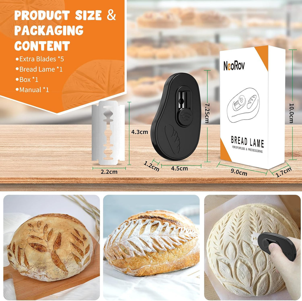Extractable & Magnetic Bread Lame Dough Scoring Tool - Professional