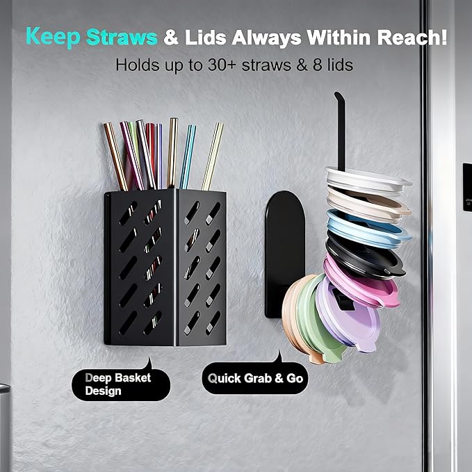 Magnetic Cup Holder for 8 Stanley 30/40 oz Tumbler, Flexible disassembly - Image 2