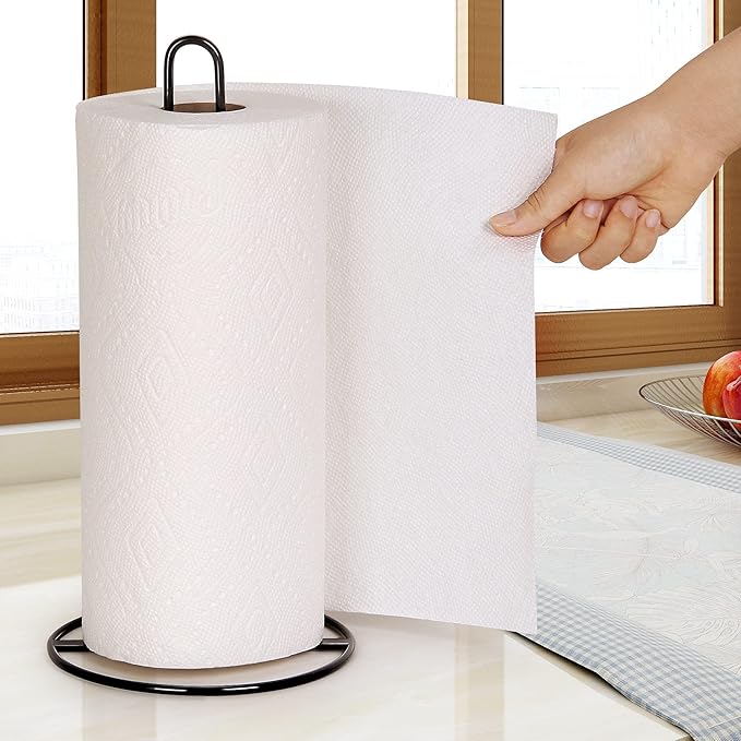Paper Towel Holder Countertop, Kitchen Paper Towel Stand Holder - Image 4