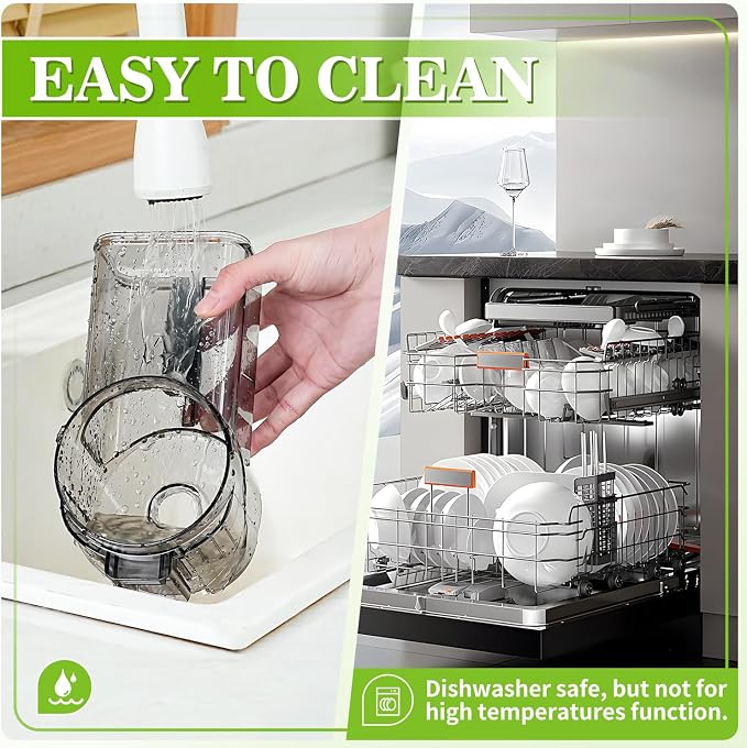 Electric Cheese Grater Rotary Slicer-One-Touch Control Vegetable Slicer - Image 6