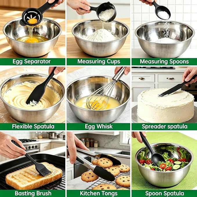 Deedro Premium Mixing Bowls - Image 6