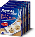 Reynolds Kitchens Cookie Baking Sheets, Pre-Cut Parchment Paper, 100 Sheets by ReynoldsConsumerProducts