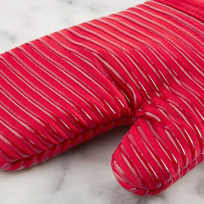 KITCHENAID Quilted Cotton Terry Cloth Oven Mitt, Pot Holder, Kitchen Towel - Image 4