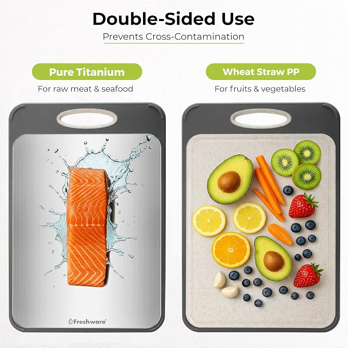 Freshware Titanium Cutting Board - Image 5
