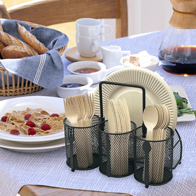DysanVica Utensil Caddy Silverware Holder - Image 5