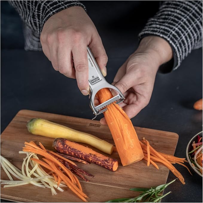 Kuhn Rikon "Swiss Metallic" Julienne Cross Peeler - Image 3
