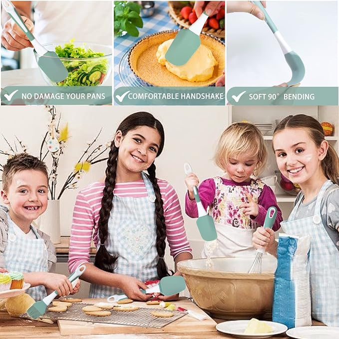 Silicone Kitchen Cooking Utensils Set Heat Resistant, Silicone Cooking Utensils - Image 3