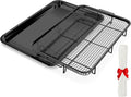 Air Fryer Basket for Oven, OPENICE 18.6" x 12.8" Air Fryer Basket and Tray Set by OPENICE