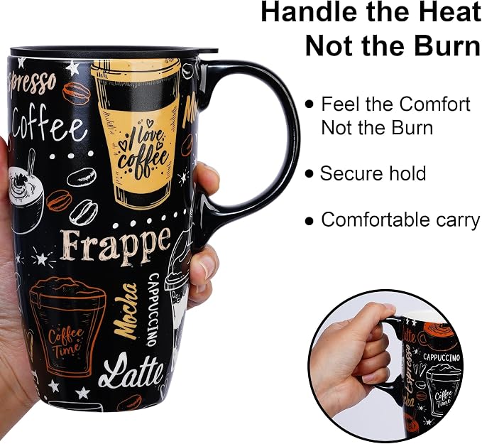 Topadorn Ceramic Travel Mug - Image 2