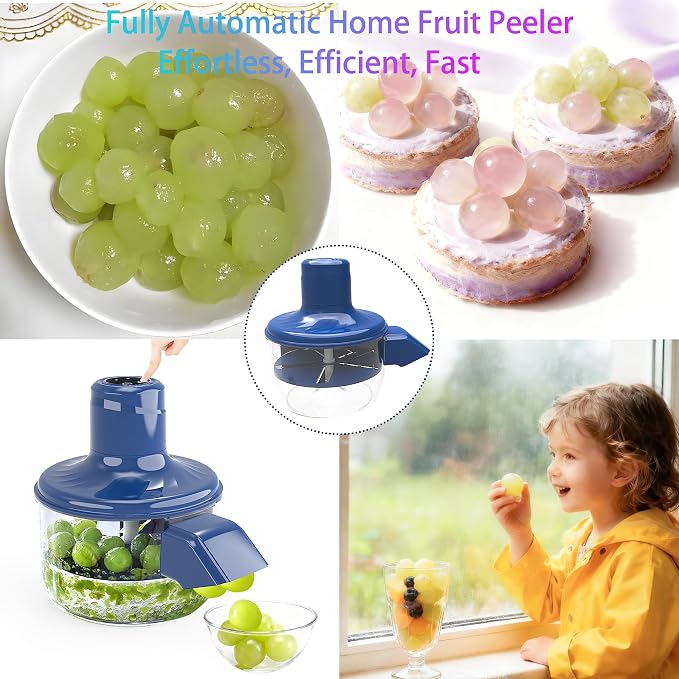 Automatic Grape Peeler Machine, Electric Peeling Skin Remover Tool - Image 8