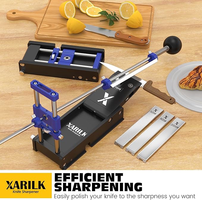 Foldable Portable Knife Sharpening System, Adjustable Knife Sharpener Kit - Image 2