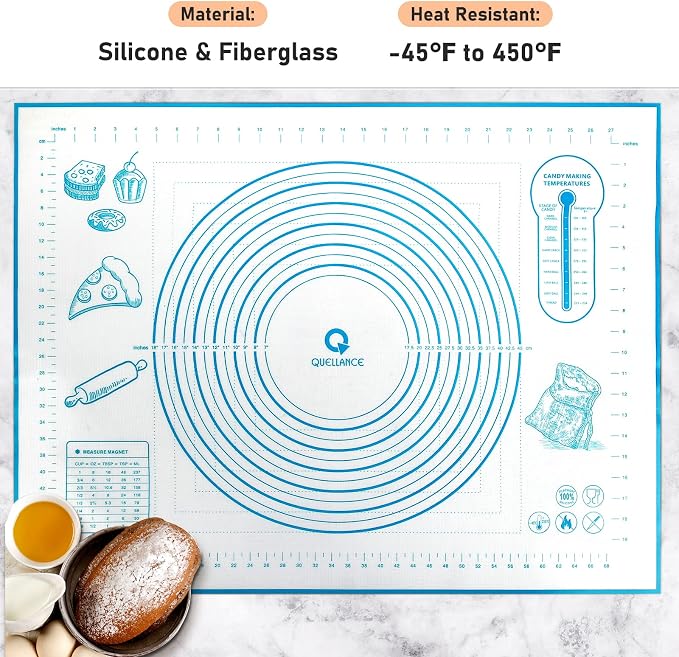 Silicone Baking Mat with Measurements, Pastry Mat - Image 2