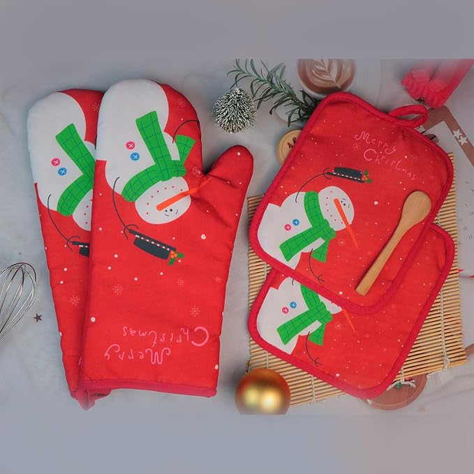 Oven Mitts and Potholders BBQ Gloves-Oven Mitts and Pot Holders - Image 6