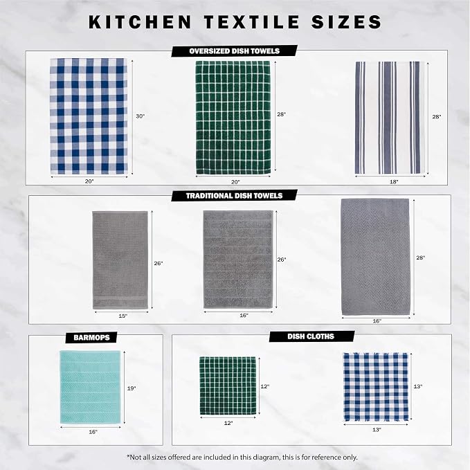 DII Buffalo Check Kitchen Collection, Classic Farmhouse Kitchen Set, Potholder - Image 7