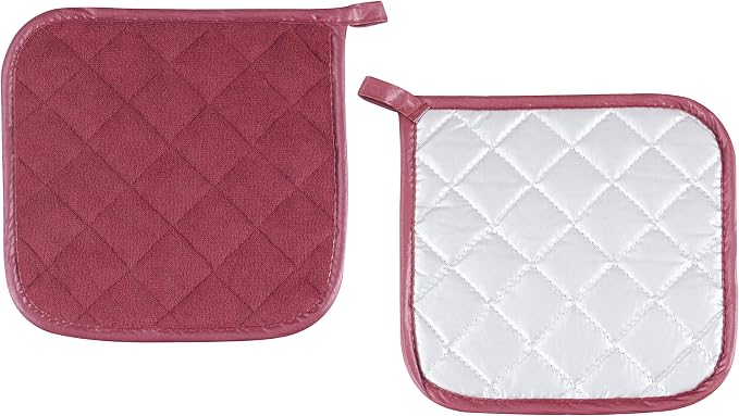 Pot Holders Cotton Made Machine Washable Heat Resistant Potholder, Pot Holder - Image 2