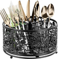 YIUKEA 360° Rotating Utensil Caddy by YIUKEA