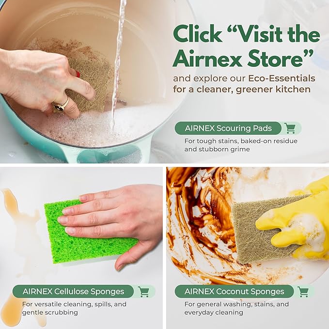 AIRNEX Plant-Based Scouring Pads - Image 6