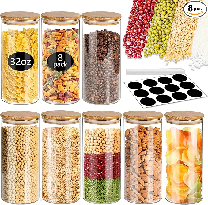 SLifeJars-32 oz Glass Jars by LockinGoodnessSimplifyYou