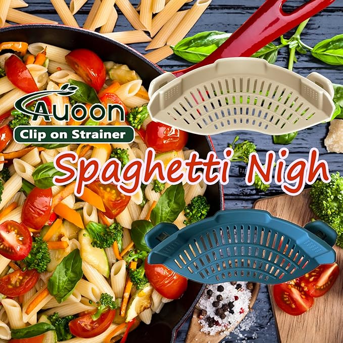 AUOON Clip On Strainer Silicone - Image 3