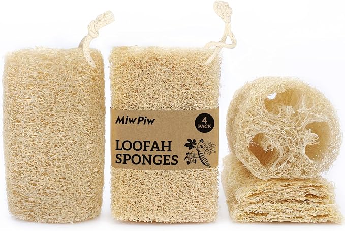 Natural Loofah Sponge by MiwPiw