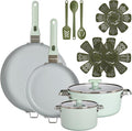 GoodCook Ceramic Cookware Set 14-Piece by GoodCook