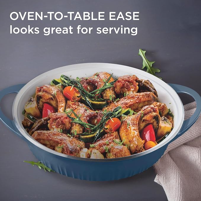 CorningWare QuickHeat 4-QT Cast Aluminum Braiser - Image 5