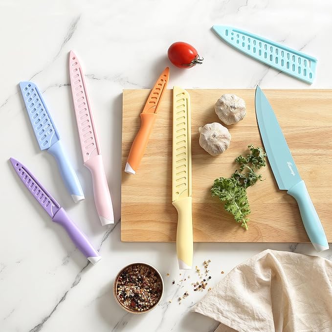 Knife Set, Stainless Steel Chef Knife Sets - Image 5