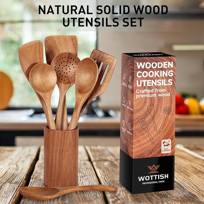 Wooden Spoons for Cooking - Image 3
