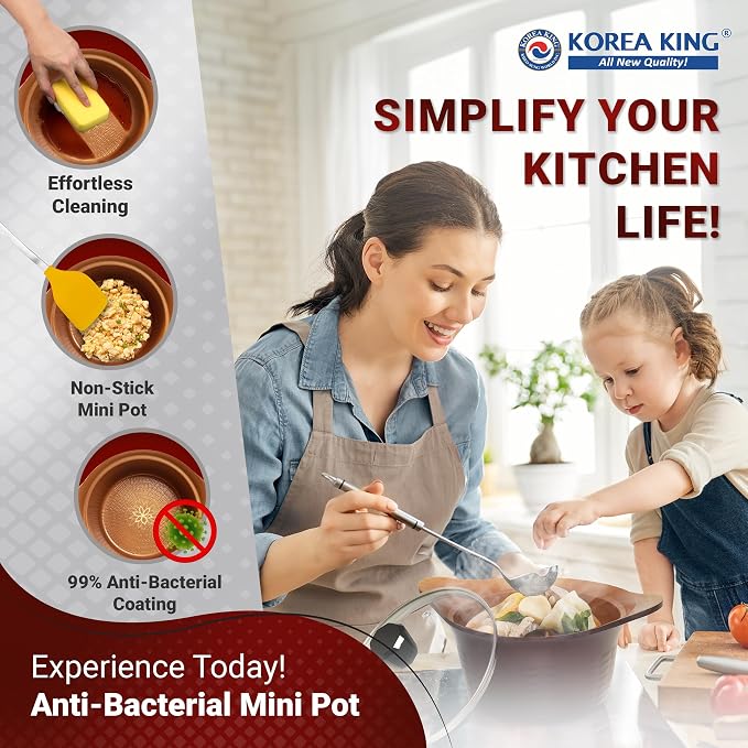 Korea King Premium Nonstick Cooking Pot - Image 6
