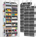2 Pack Over the Door Organizer 5 Tiers, Extra Large Behind Door Storage of 10 by Ofiray-home