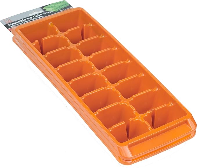 Chef Craft 21846 Select Stack or Nest Ice Cube Tray, 2 pieces, Color May Vary - Image 2