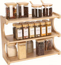 Spice Rack, 3-Tier Bamboo Spice Rack Organizer by Unknown